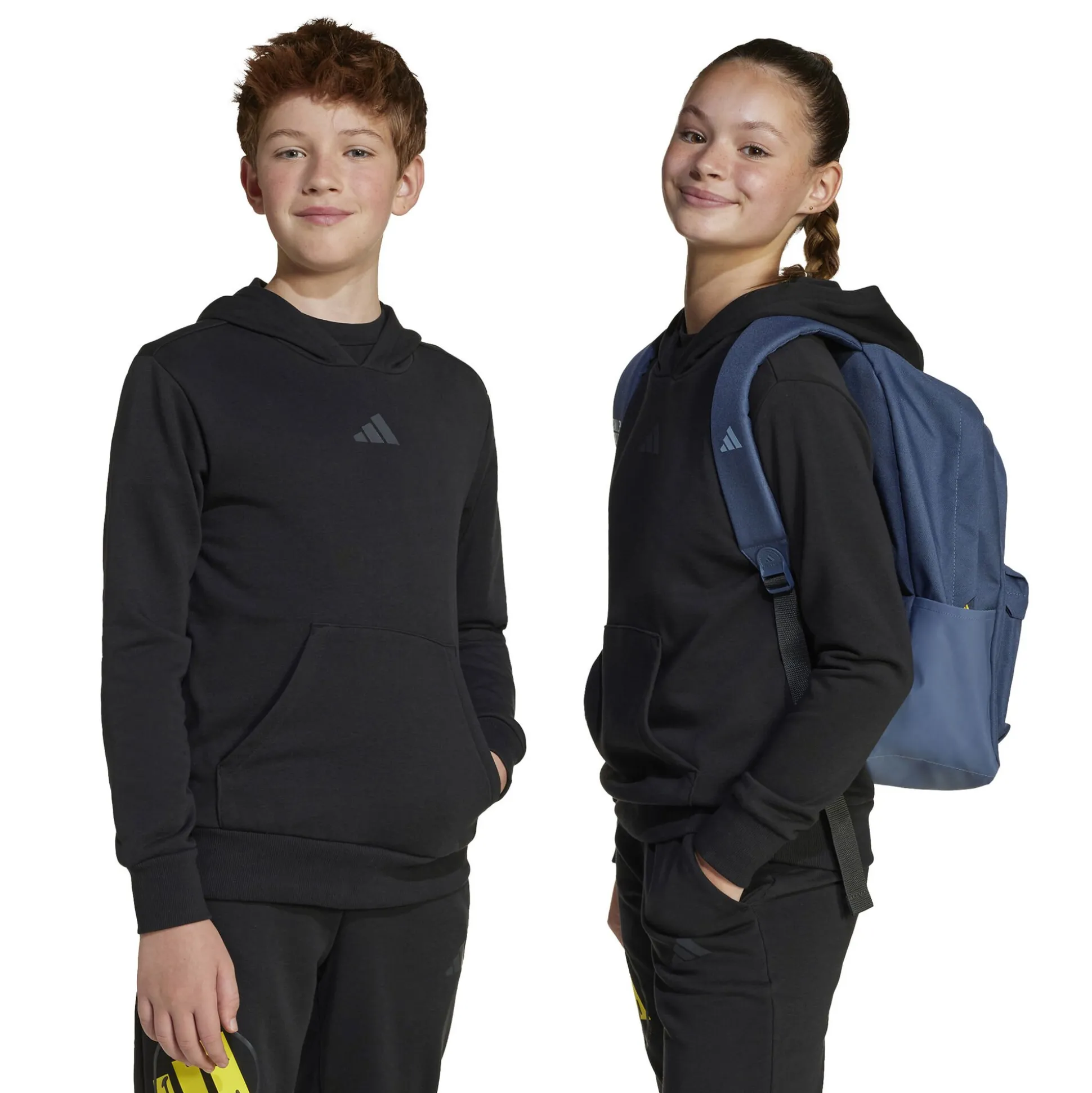 Shop Smileyworld Hoody Kids - Black, Yellow Hoodies & Sweaters