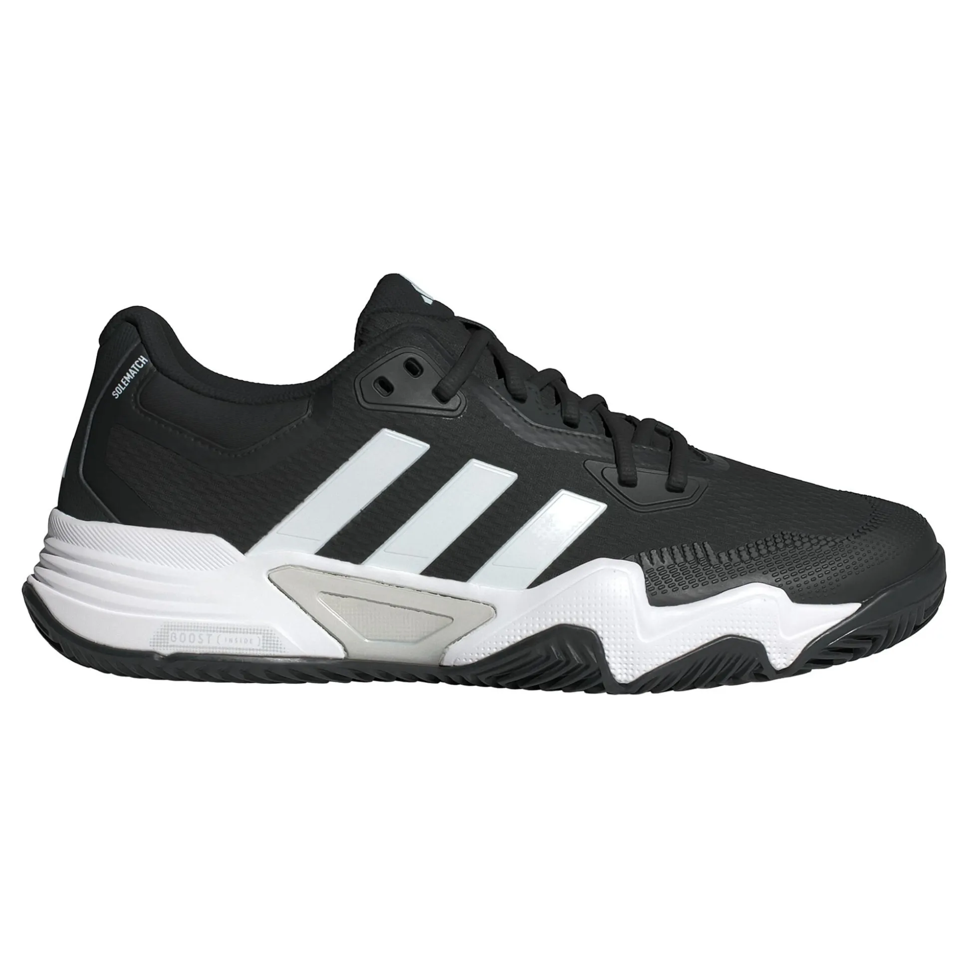 New Solematch Control 2 Clay Court Shoe Men - Black, White Clay Court Shoes