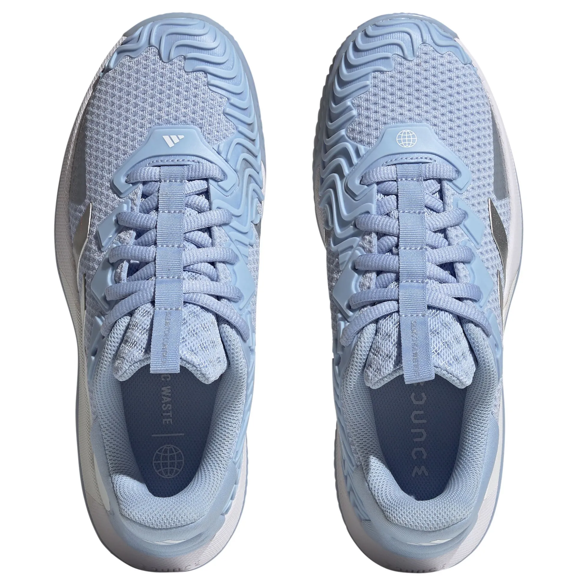 Cheap SoleMatch Control Clay Court Shoe Women - Light Blue, White Clay Court Shoes