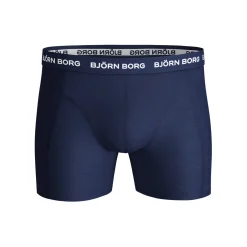 Online Solid Sammy Boxer Shorts 5 Pack Men - Black, White Underwear