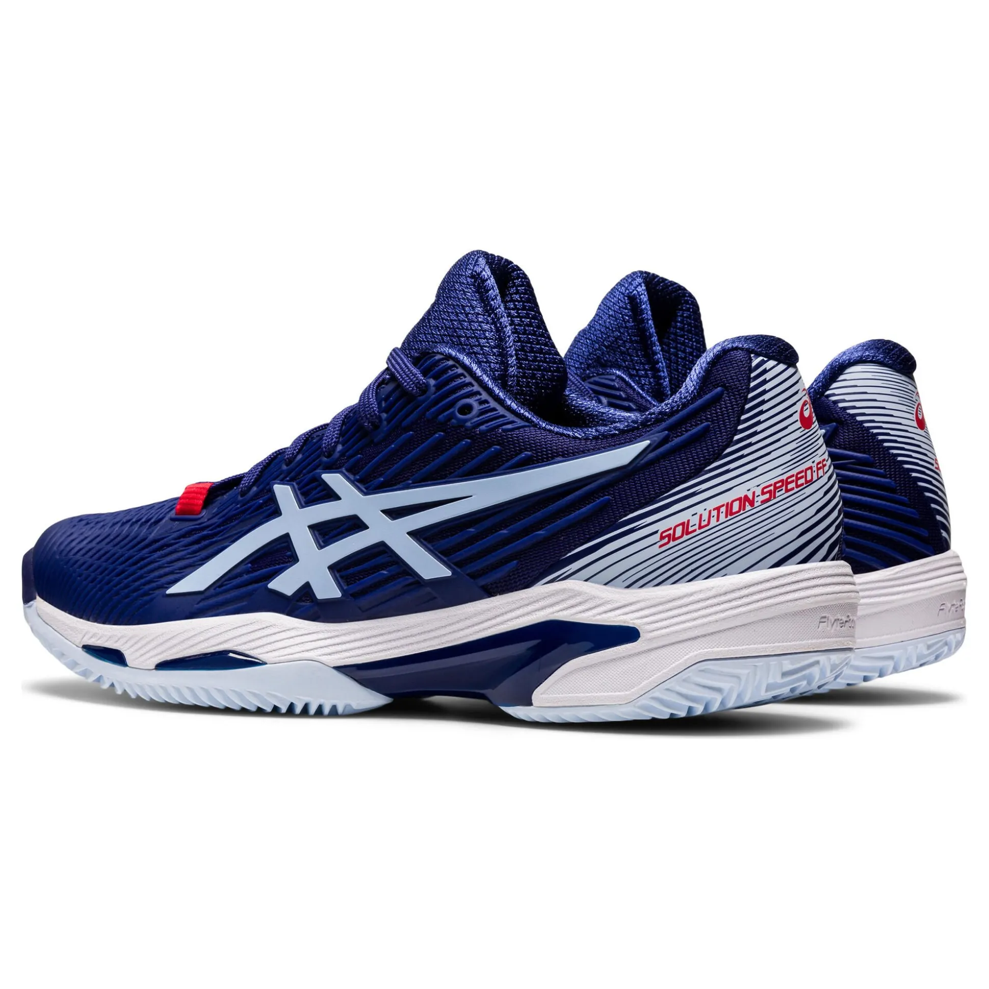 New Solution Speed FF 2 Clay Court Shoe Women - Dark Blue, Light Blue Clay Court Shoes
