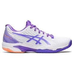 Best Sale Solution Speed FF 2 Clay Court Shoe Women - White, Lilac Clay Court Shoes