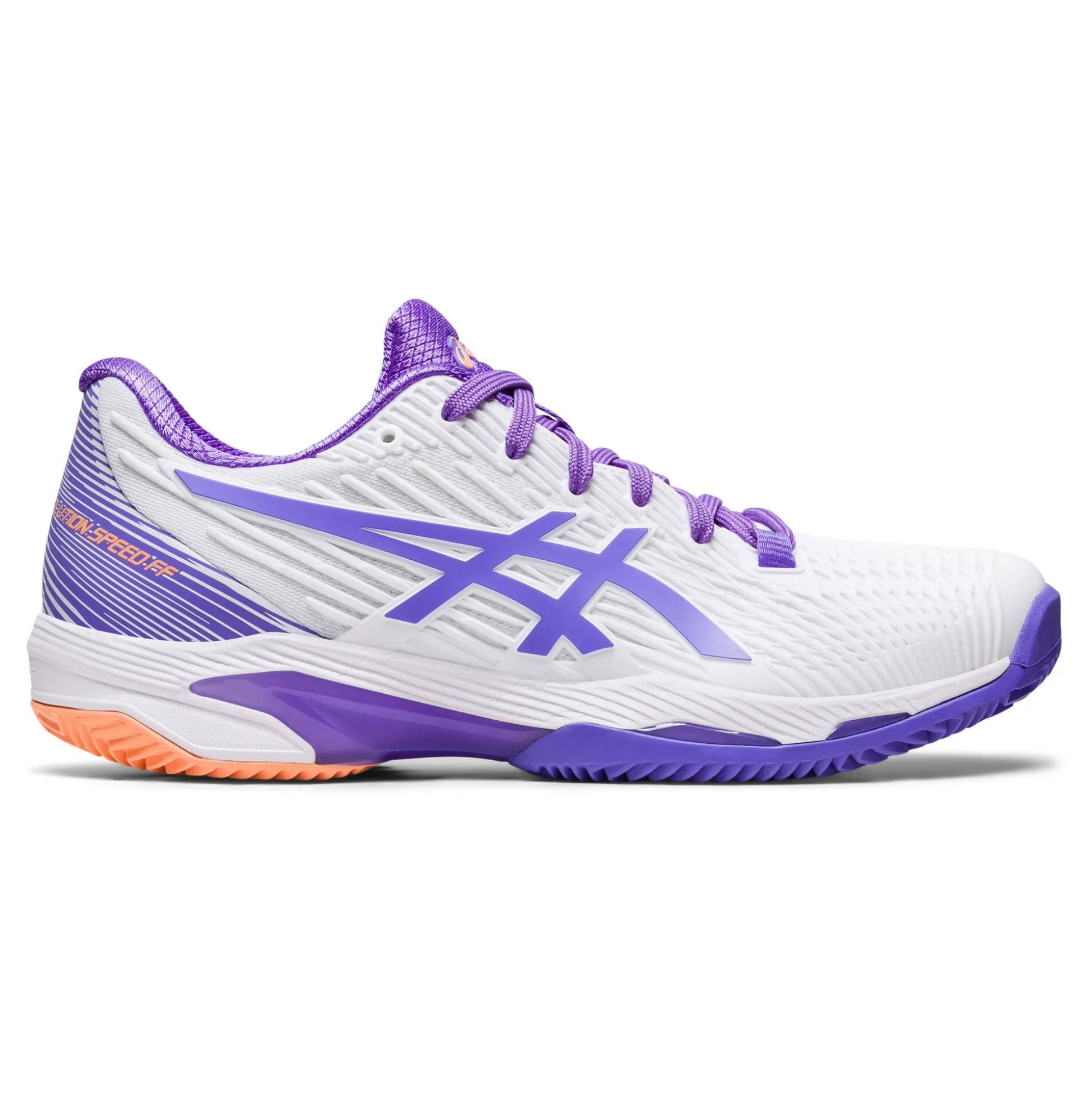 Best Sale Solution Speed FF 2 Clay Court Shoe Women - White, Lilac Clay Court Shoes