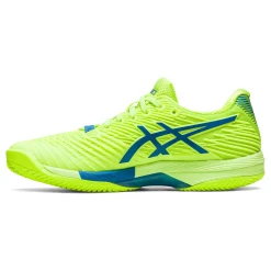 Best Solution Speed FF 2 Clay Court Shoe Women - Neon Green, Blue Clay Court Shoes