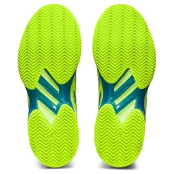 Best Solution Speed FF 2 Clay Court Shoe Women - Neon Green, Blue Clay Court Shoes