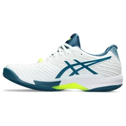New Solution Speed FF 2 Clay Court Shoe Men - White, Petrol Clay Court Shoes