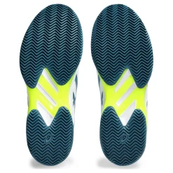 New Solution Speed FF 2 Clay Court Shoe Men - White, Petrol Clay Court Shoes