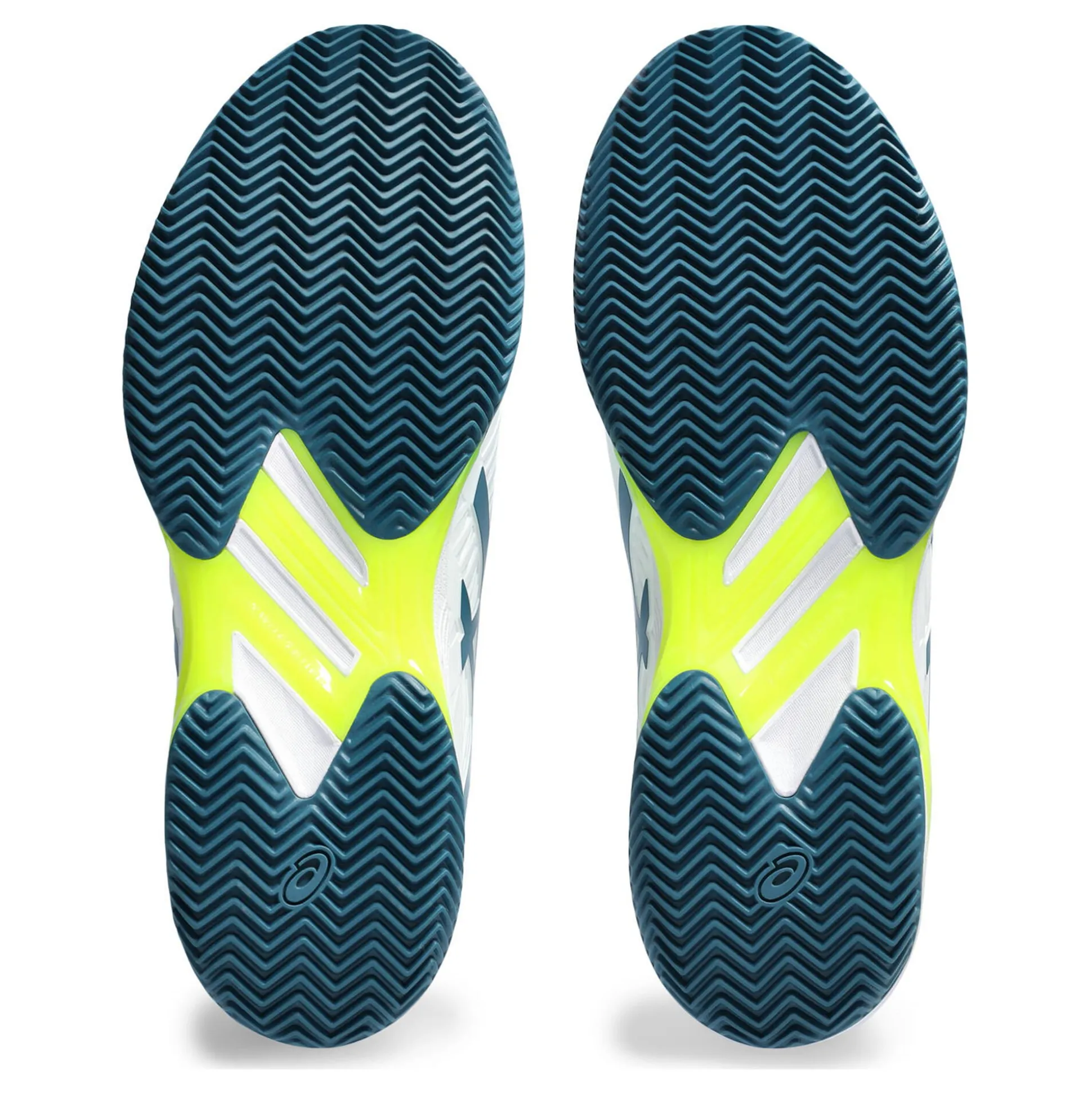 New Solution Speed FF 2 Clay Court Shoe Men - White, Petrol Clay Court Shoes