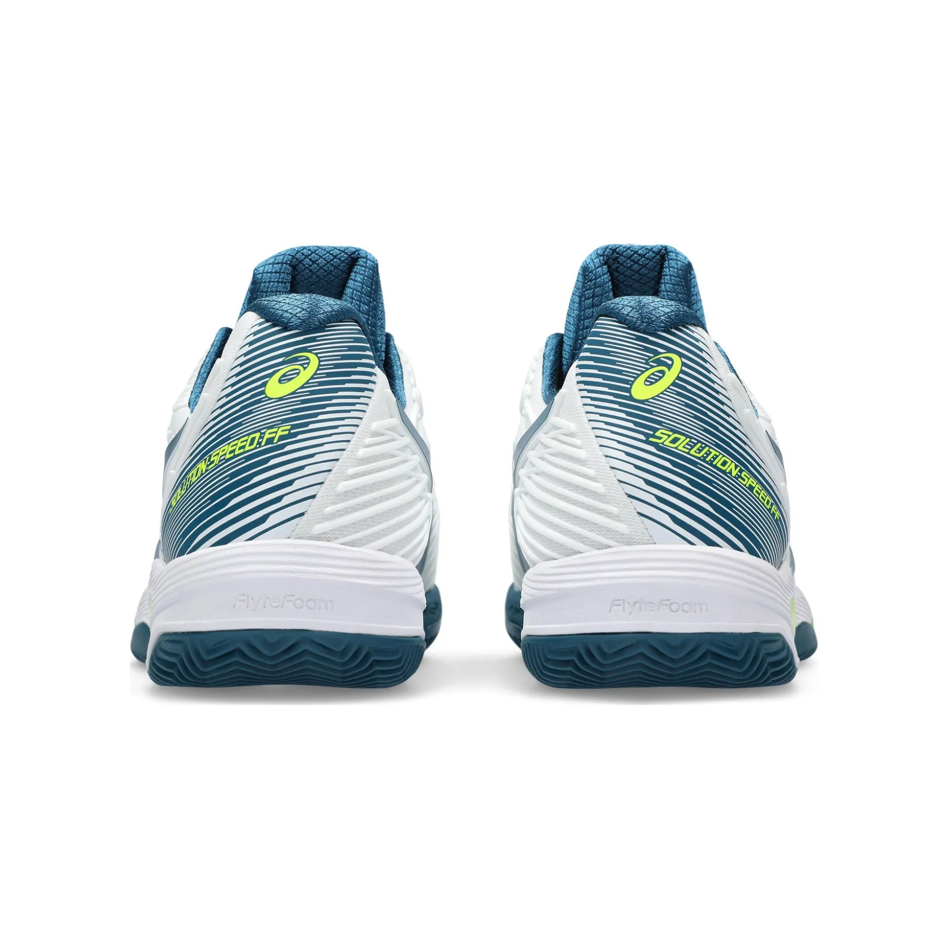 New Solution Speed FF 2 Clay Court Shoe Men - White, Petrol Clay Court Shoes