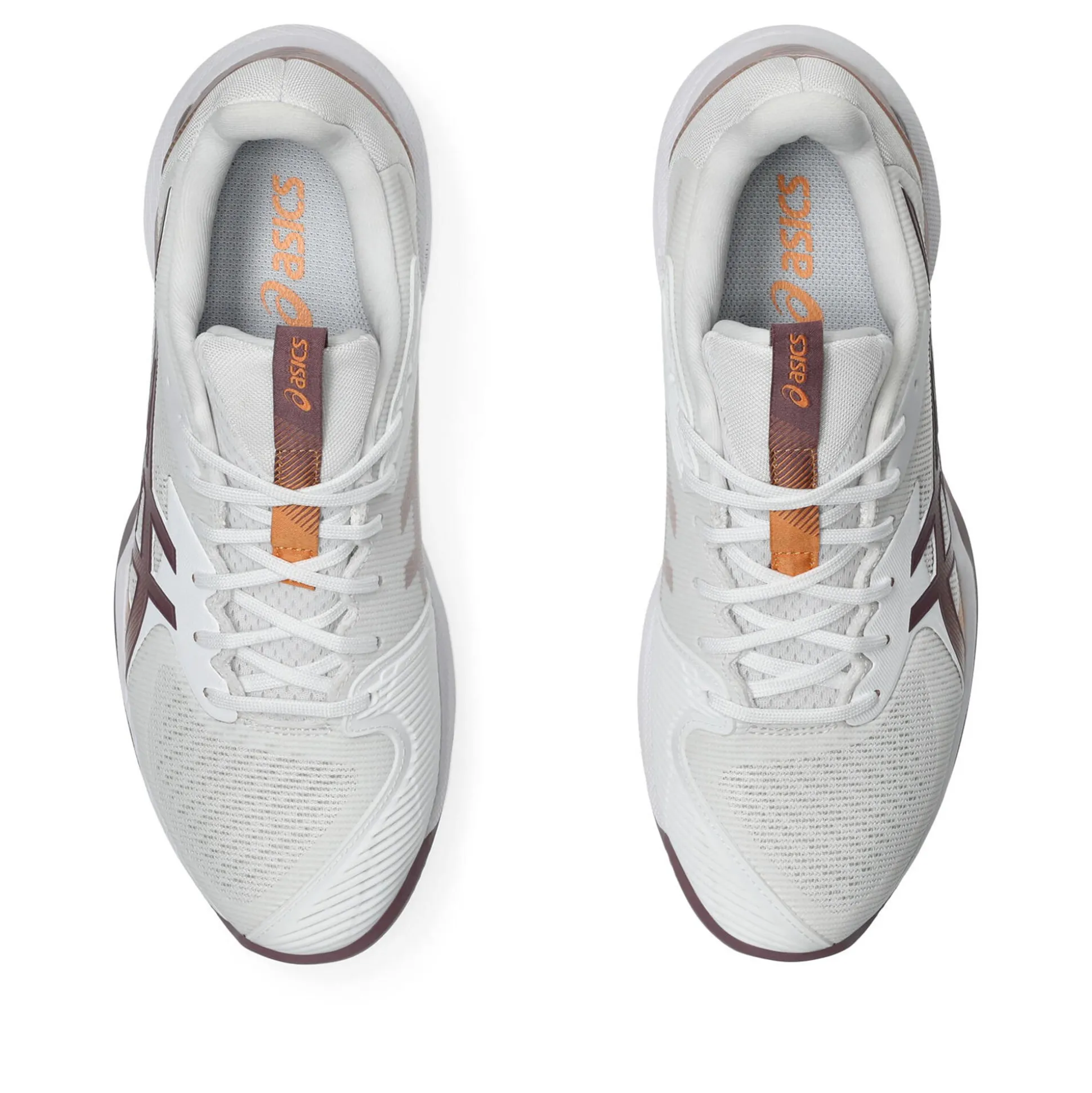 Clearance Solution Speed FF 3 Clay Court Shoe Women - White, Brown Clay Court Shoes
