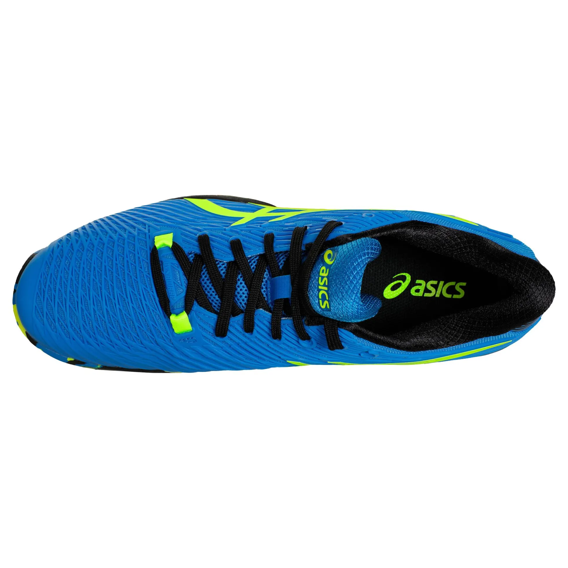 Cheap Solution Speed FF2 Clay Court Shoe Men - Blue, Neon Yellow Clay Court Shoes