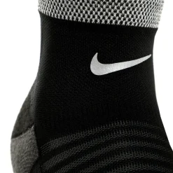 Online Spark Cushioned Ankle Running Socks - Black, Grey Running Clothing