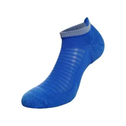 Outlet Spark Cushioned No-Show Running Socks - Blue, Grey Running Clothing