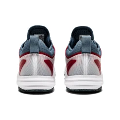 Clearance Speed Blushield Fly 4 + Clay Court Shoe Men - White, Petrol Clay Court Shoes