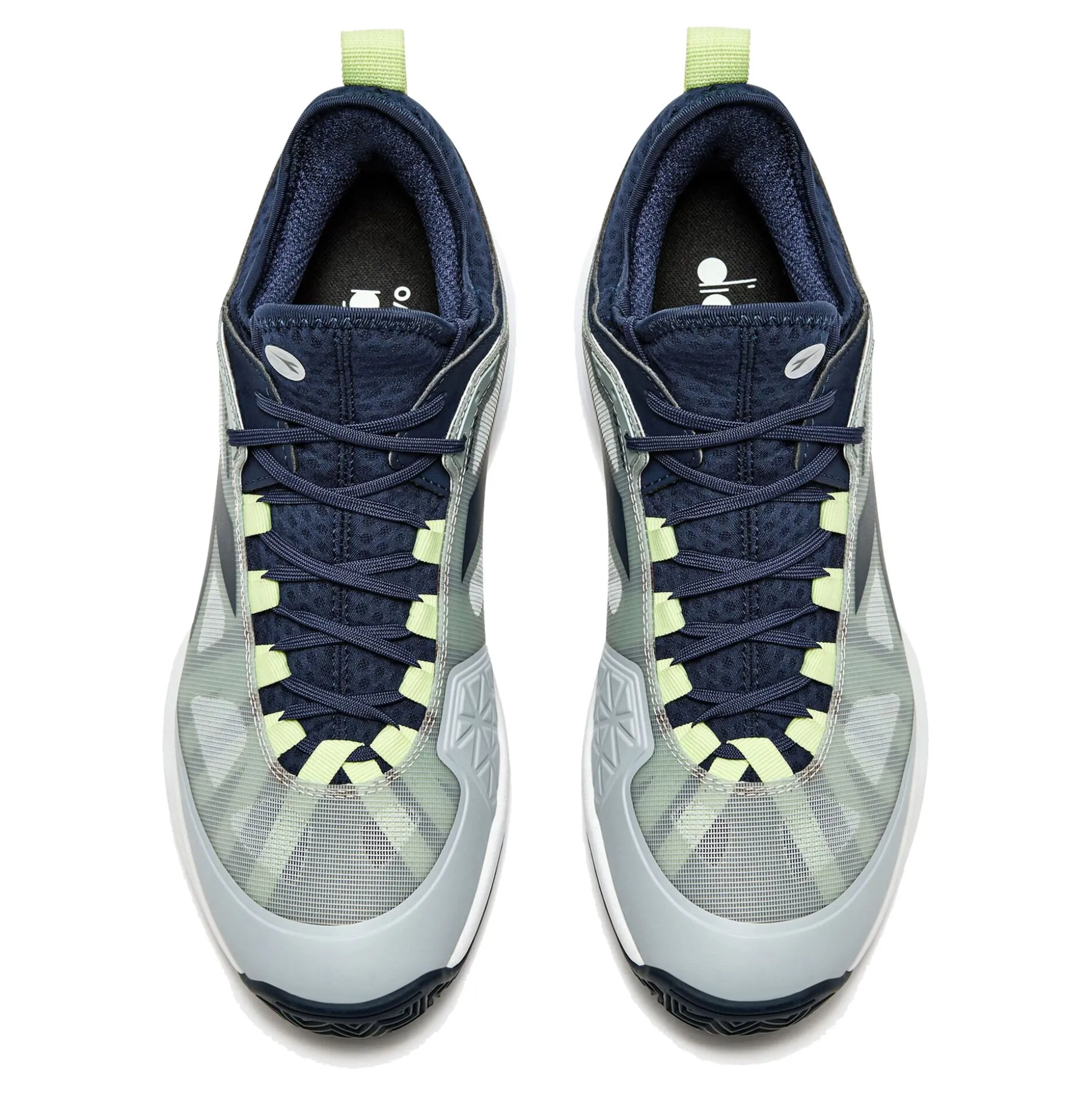 New Speed Blushield Fly 4 + Clay Court Shoe Men - Grey, Blue Clay Court Shoes