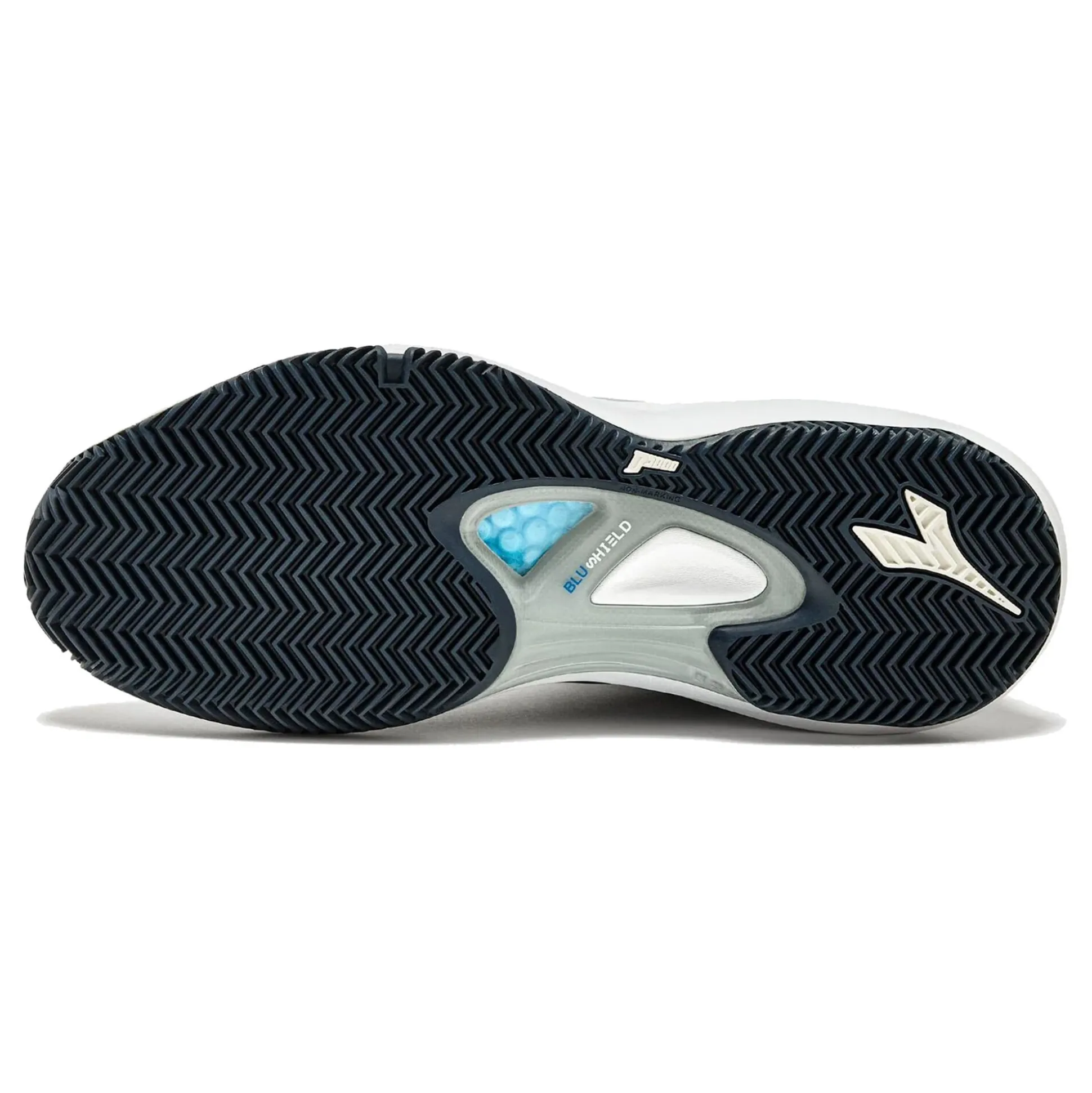 New Speed Blushield Fly 4 + Clay Court Shoe Men - Grey, Blue Clay Court Shoes