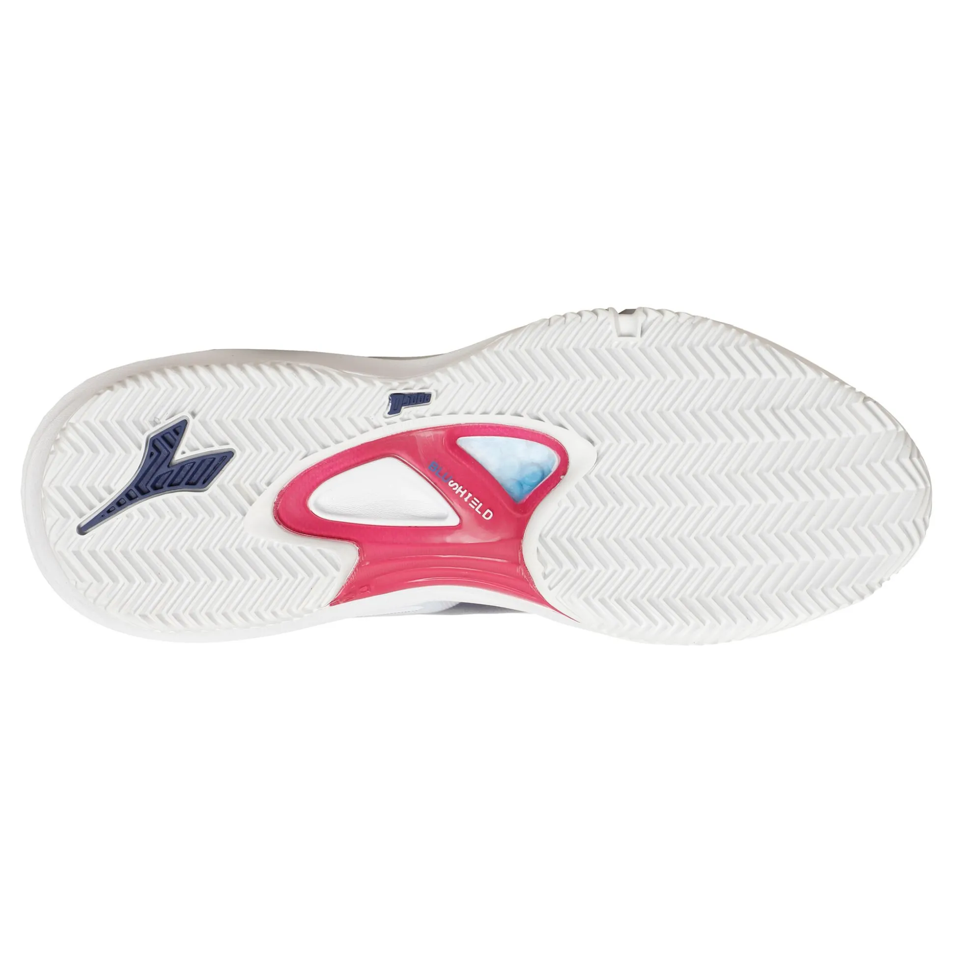 Sale Speed Blushield Fly 4+ Clay Court Shoe Women - White, Pink Clay Court Shoes