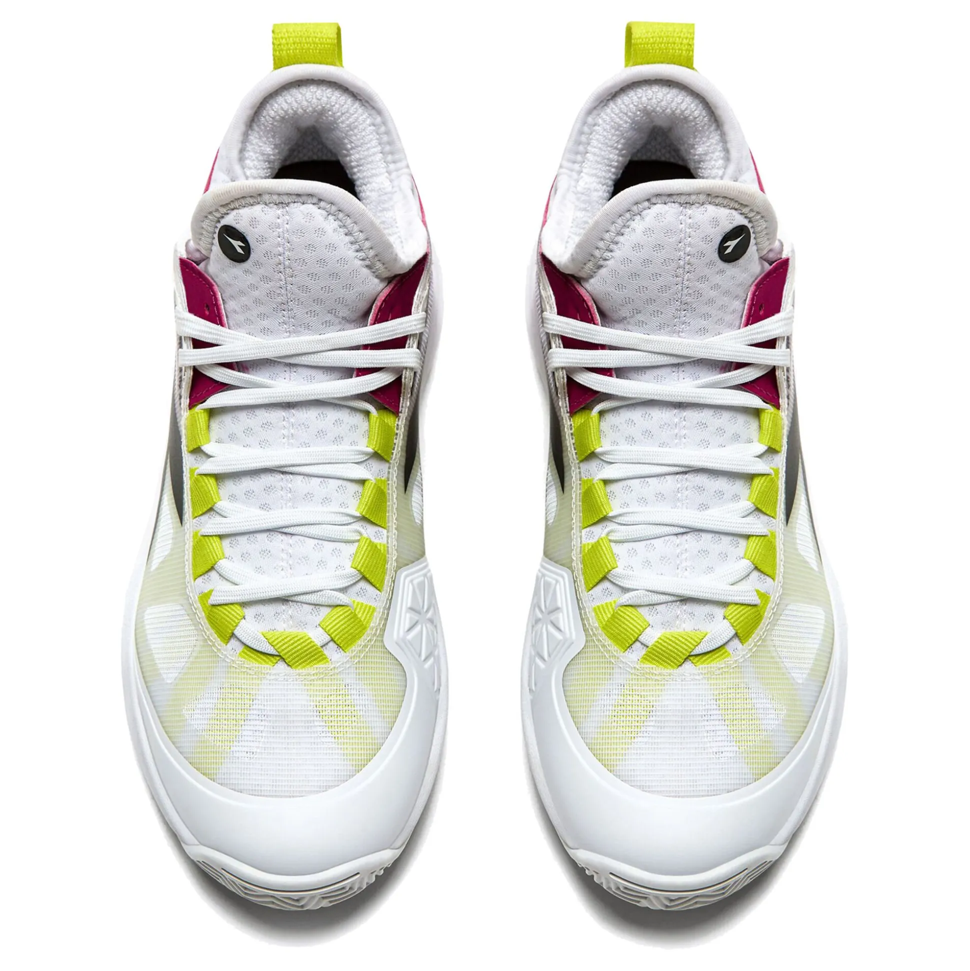 Outlet Speed Blushield Fly 4+ Clay Court Shoe Women - White, Neon Yellow Clay Court Shoes