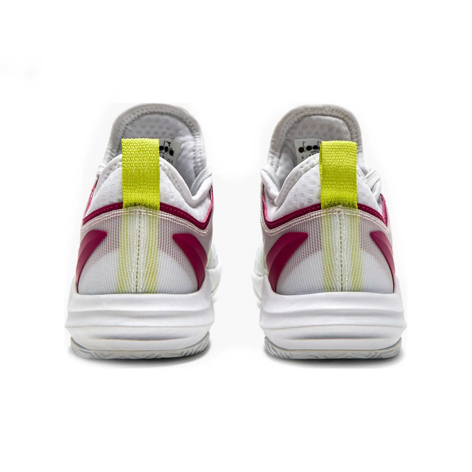 Outlet Speed Blushield Fly 4+ Clay Court Shoe Women - White, Neon Yellow Clay Court Shoes