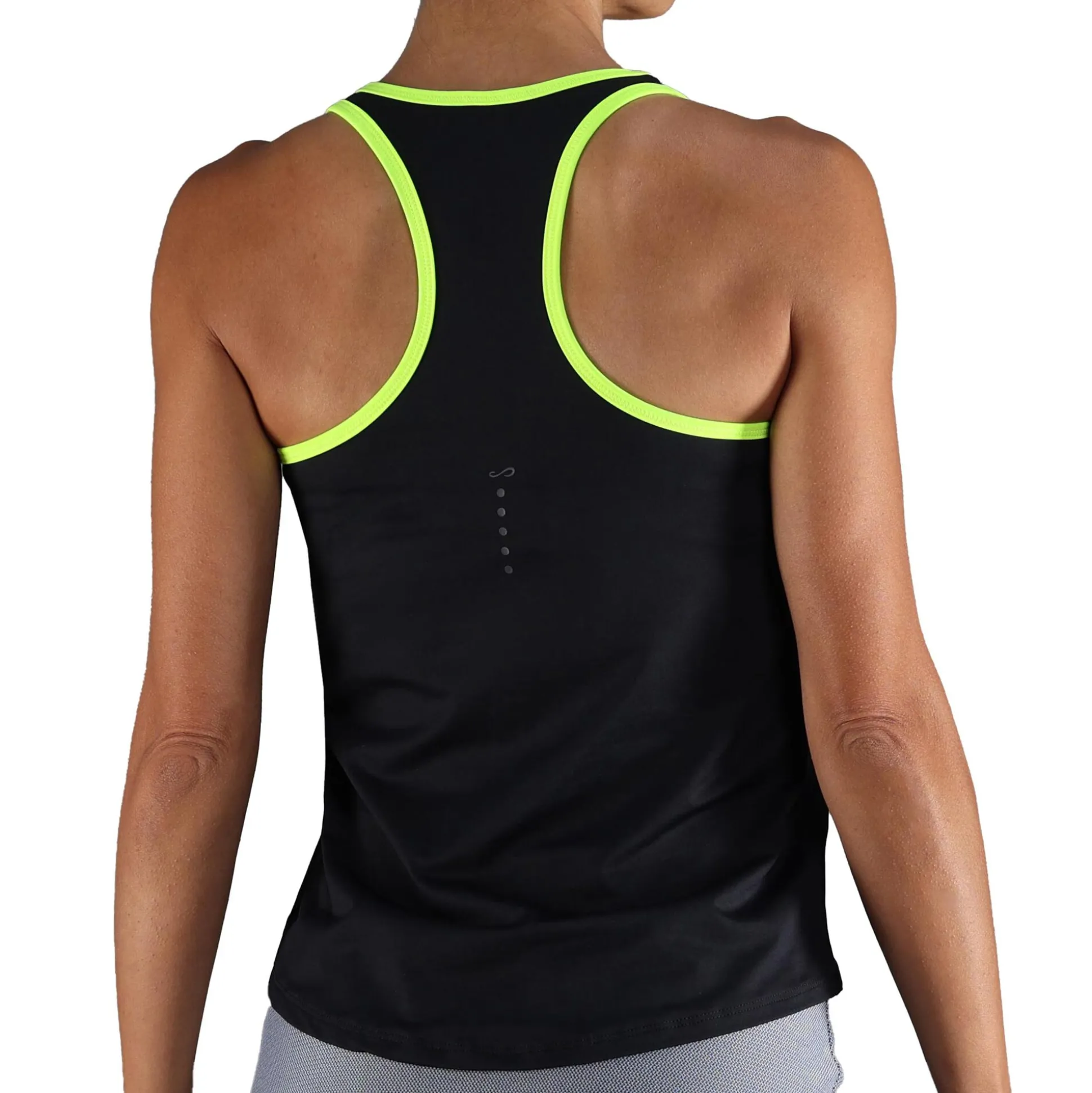 Clearance Speed II Tank Top Women - Black, Yellow Tops