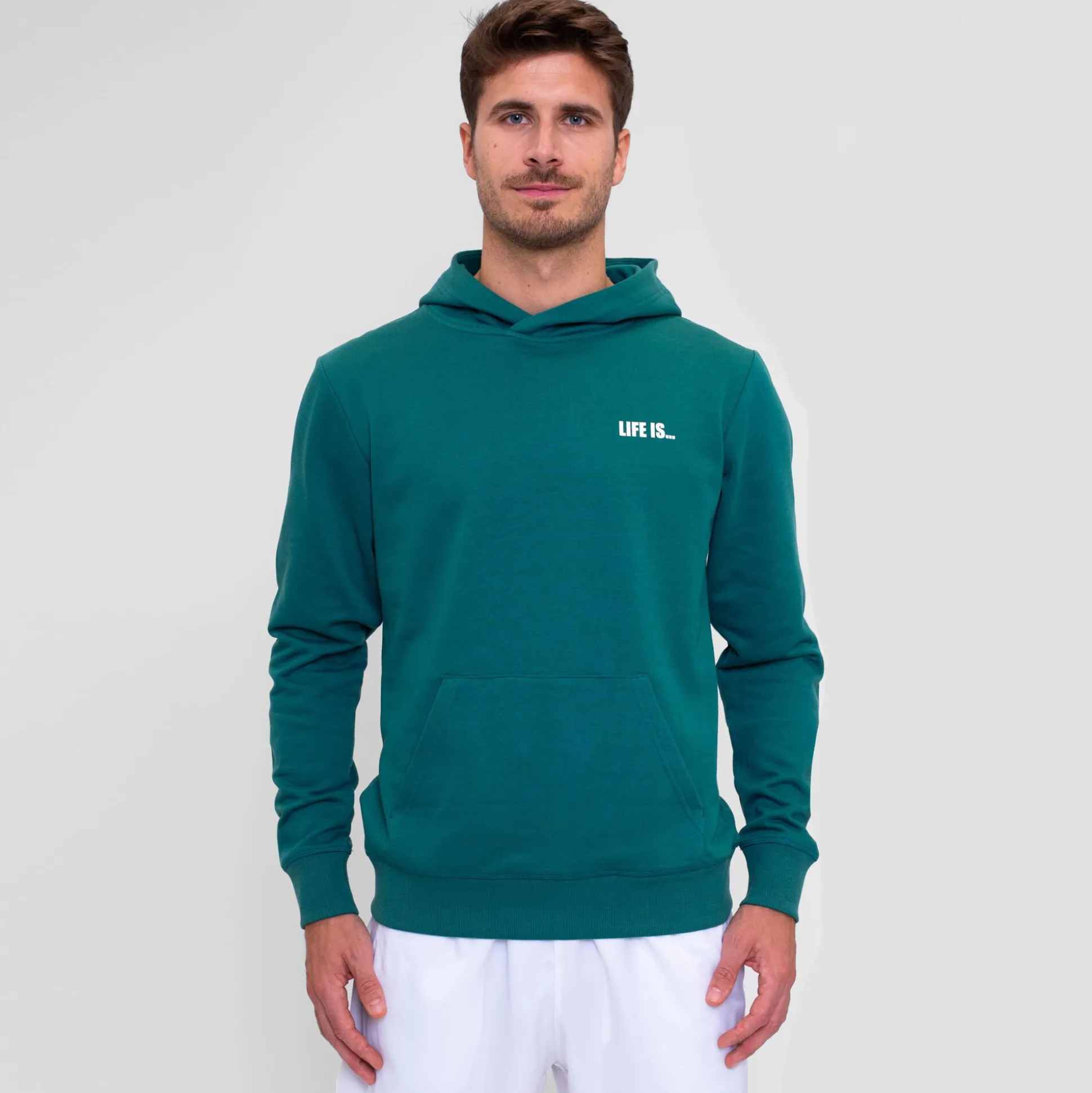 Best Spike Chill Hoody Men - Dark Green Hoodies & Sweaters