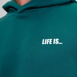 Best Spike Chill Hoody Men - Dark Green Hoodies & Sweaters