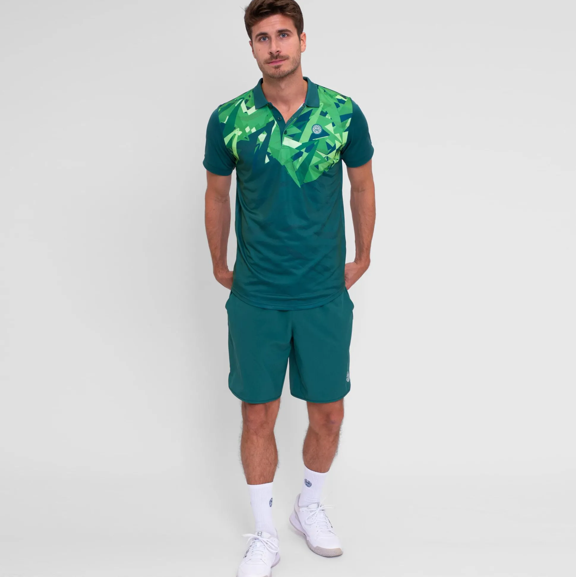 Best Spike Polo Men - Dark Green, Green Shirts