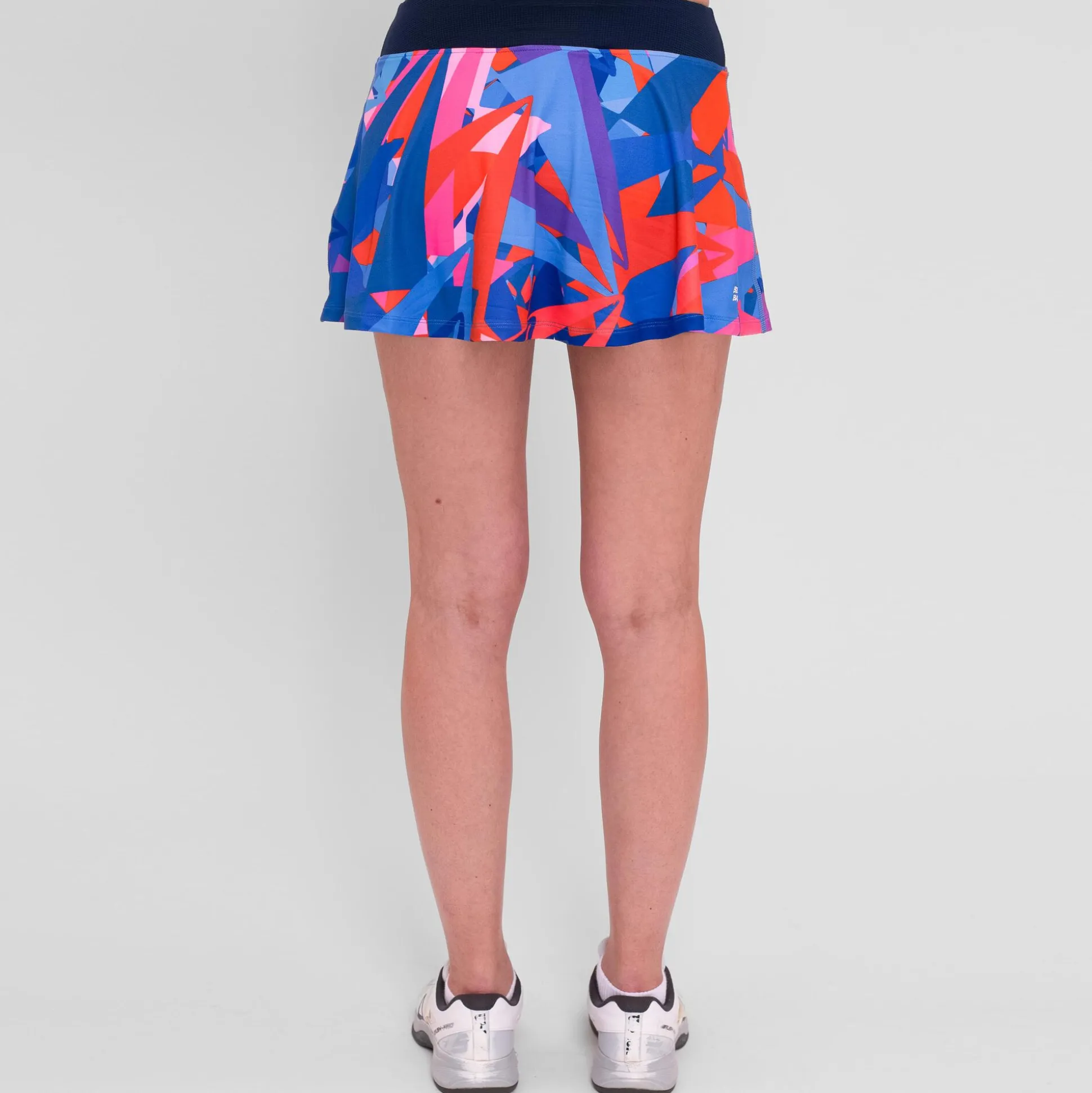 Discount Spike Printed Wavy Skirt Women - Dark Blue, Blue Skirts