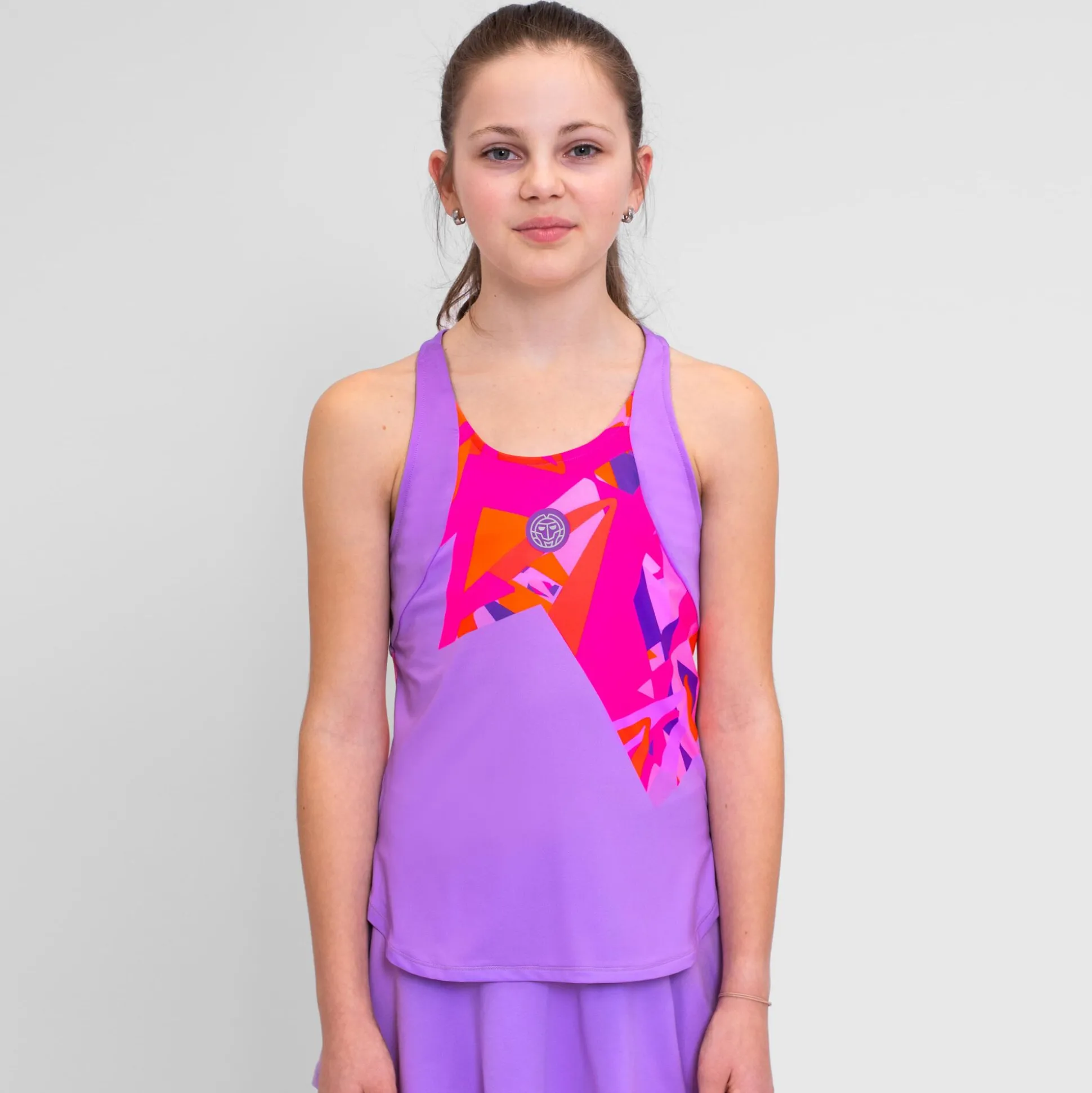 Clearance Spike Tank Top Girls - Violet, Pink Tops