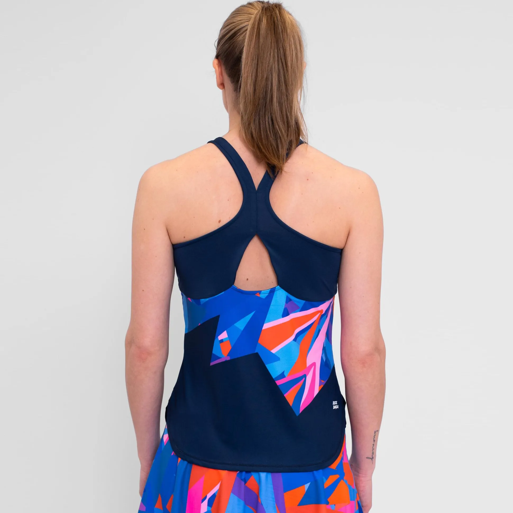 Shop Spike Tank Top Women - Dark Blue, Multicoloured Tops