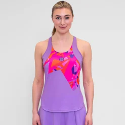 Fashion Spike Tank Top Women - Violet, Pink Tops