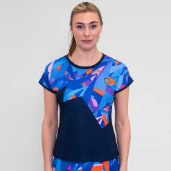 Store Spike T-Shirt Women - Dark Blue, Multicoloured Shirts