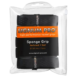 Online Sponge Grip 5 Pack - Black Grips
