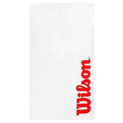Sale Sport Towel 60x120cm - White, Red Accessories