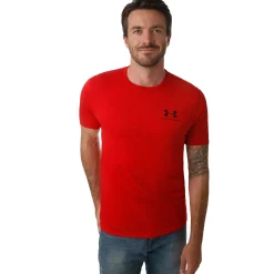 Clearance Sportstyle Left Chest T-Shirt Men - Red, Black Shirts