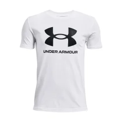 Shop Sportstyle Logo T-Shirt Boys - White, Black Shirts