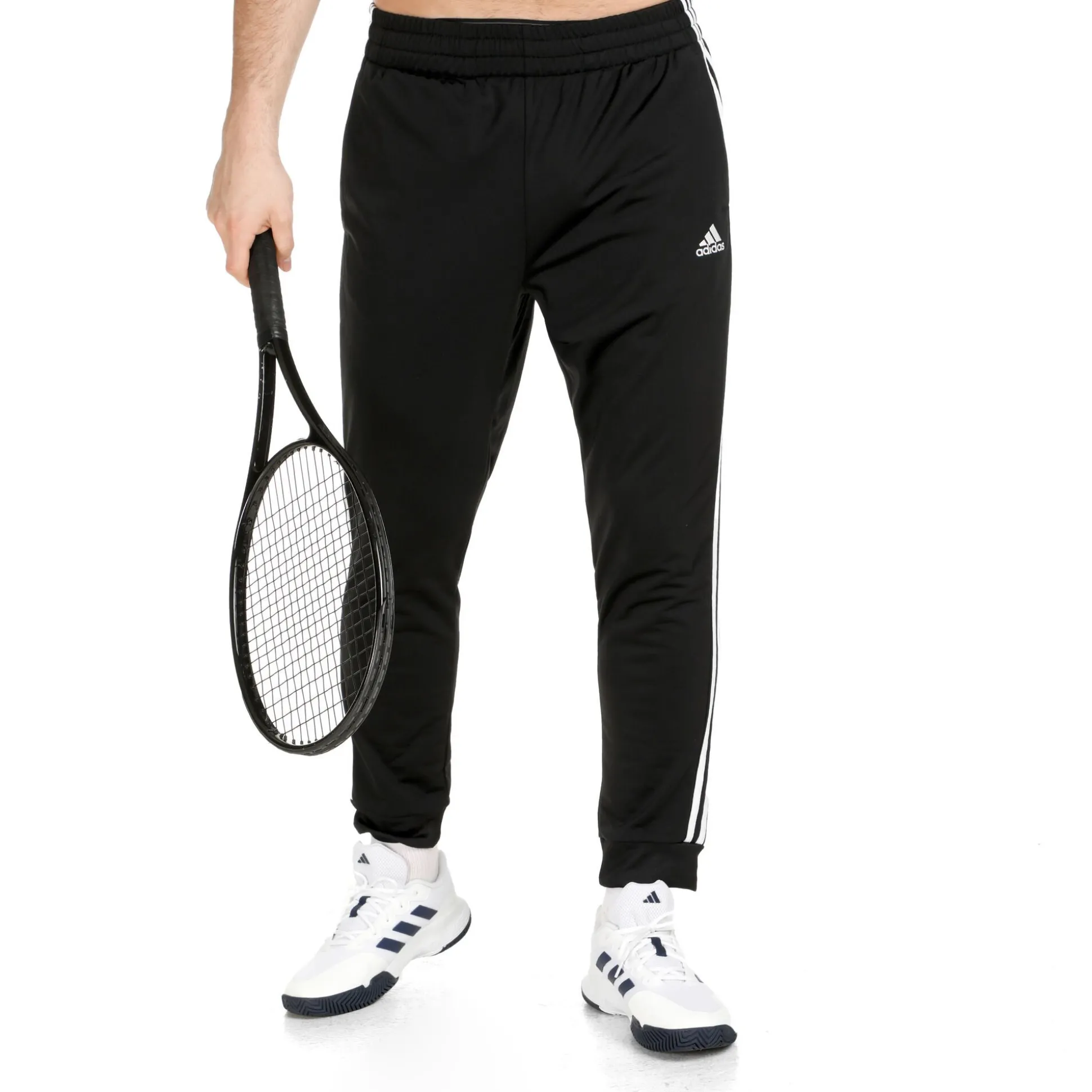 Cheap Sportswear Basic 3-Stripes Tricot Tracksuit Men - Black, White Tracksuits