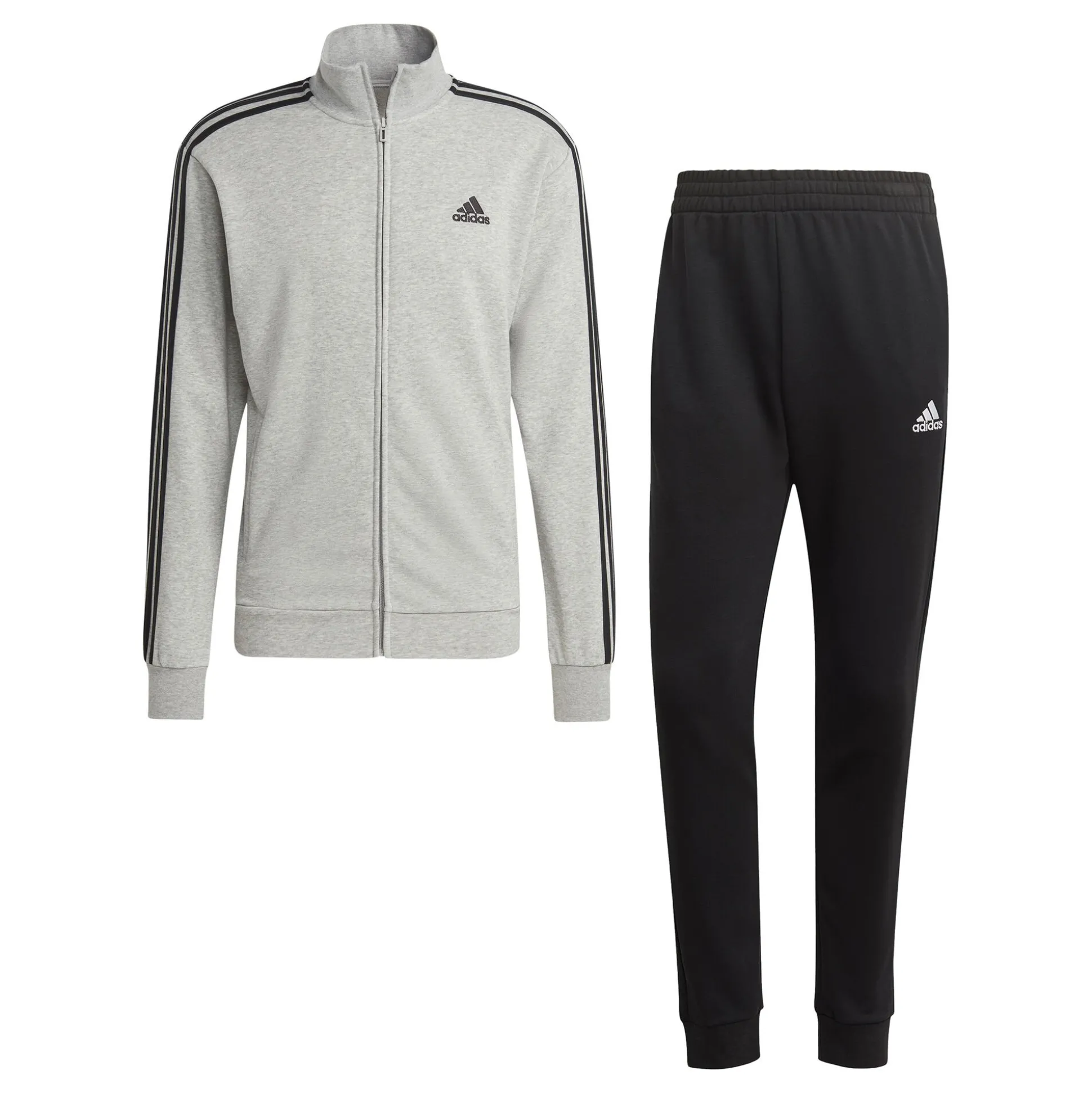 Flash Sale Sportswear Basic 3-Stripes French Terry Tracksuit Men - Grey, Black Tracksuits