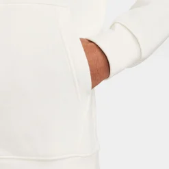 Outlet Sportswear Club Full Zip Hoodie Men - Cream, White Hoodies & Sweaters|Jackets