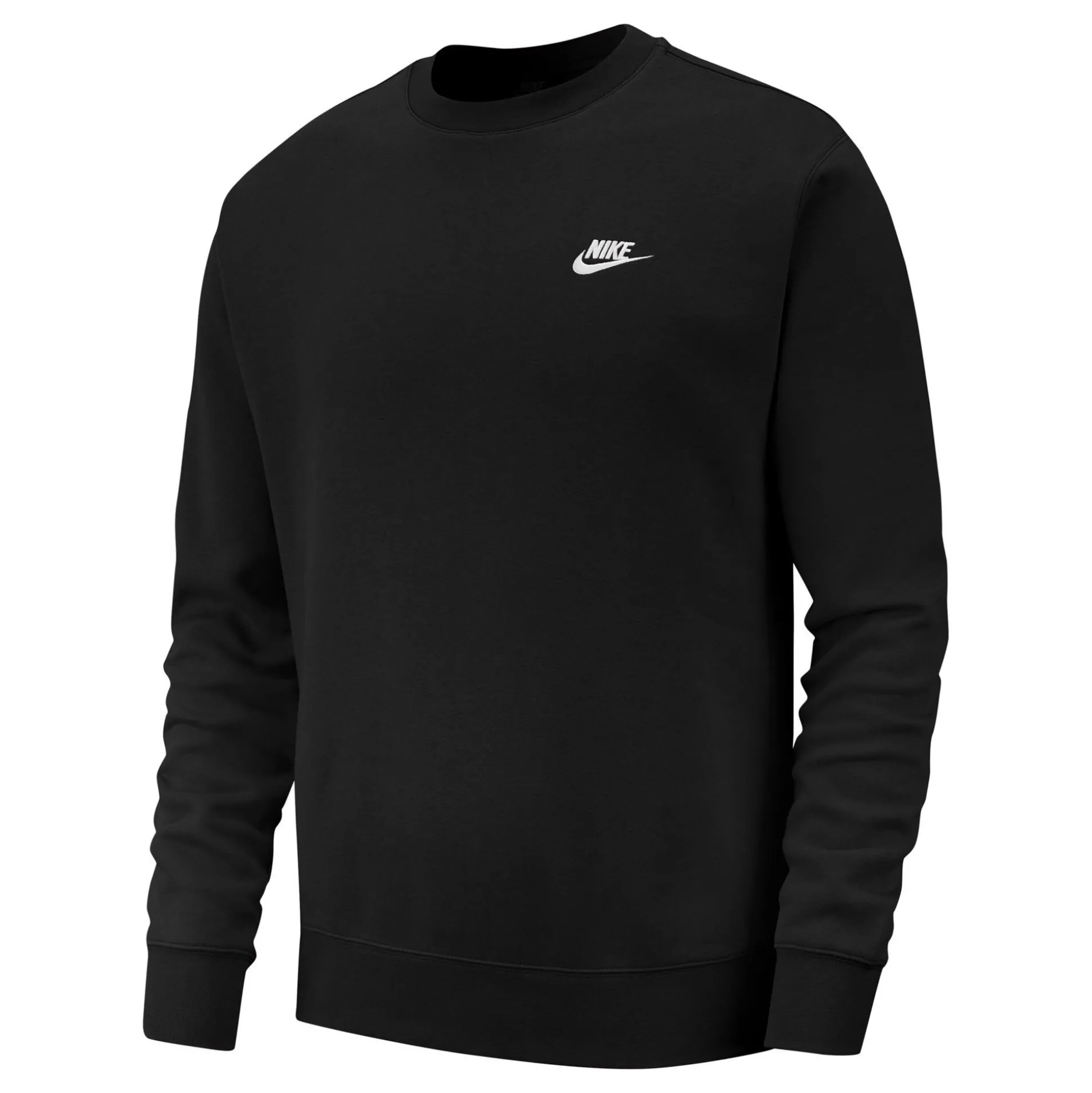 Shop Sportswear Club Sweatshirt Men - Black, White Hoodies & Sweaters