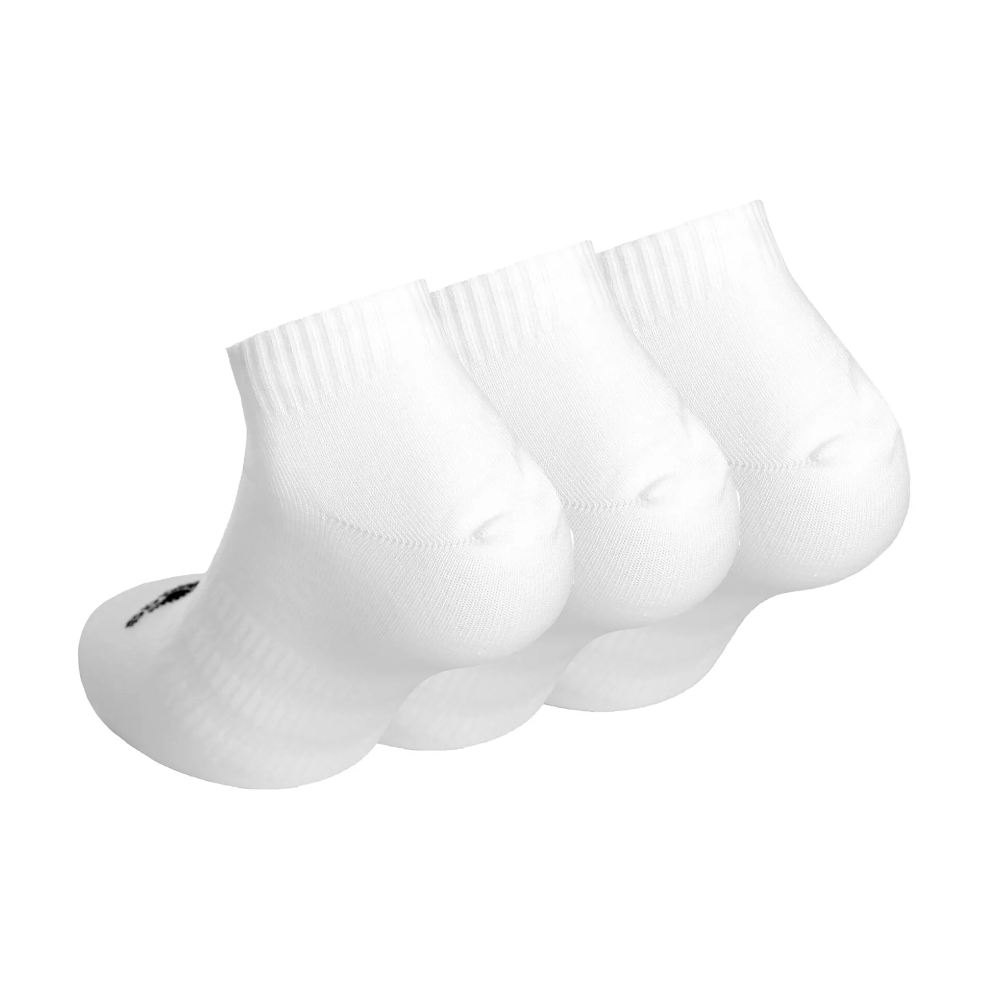 Discount Sportswear Low Sports Socks 3 Pack - White, Black Socks