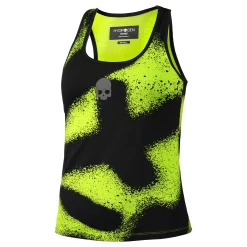 Discount Spray Tank Top Women - Yellow, Black Tops