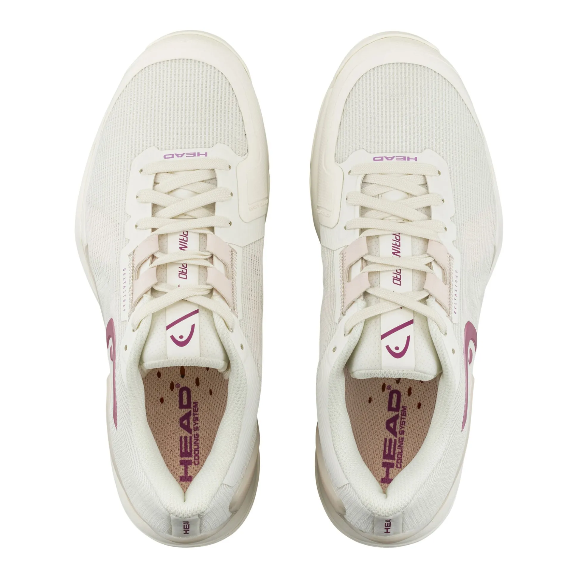 Store Sprint Pro 3.5 Clay Court Shoe Women - White, Violet Clay Court Shoes