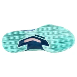 Shop Sprint Team 3.5 Clay Court Shoe Women - Mint, Dark Blue Clay Court Shoes