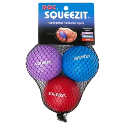 Fashion Squeez It Ball 3 Pack - Blue, Violet Coaching Equipment