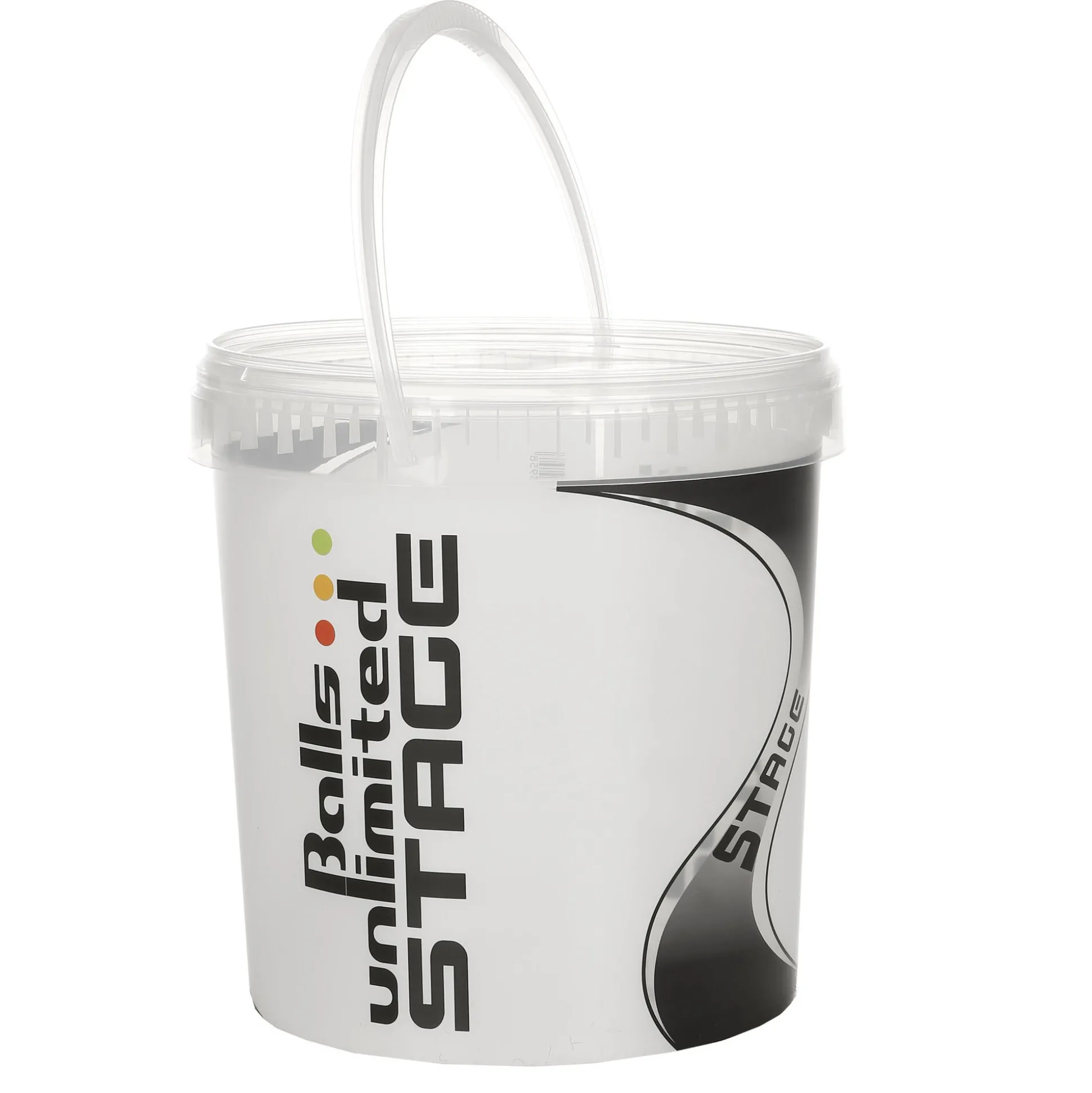 Cheap Stage 1,2,3 Ball Bucket - Black, White Coaching Equipment