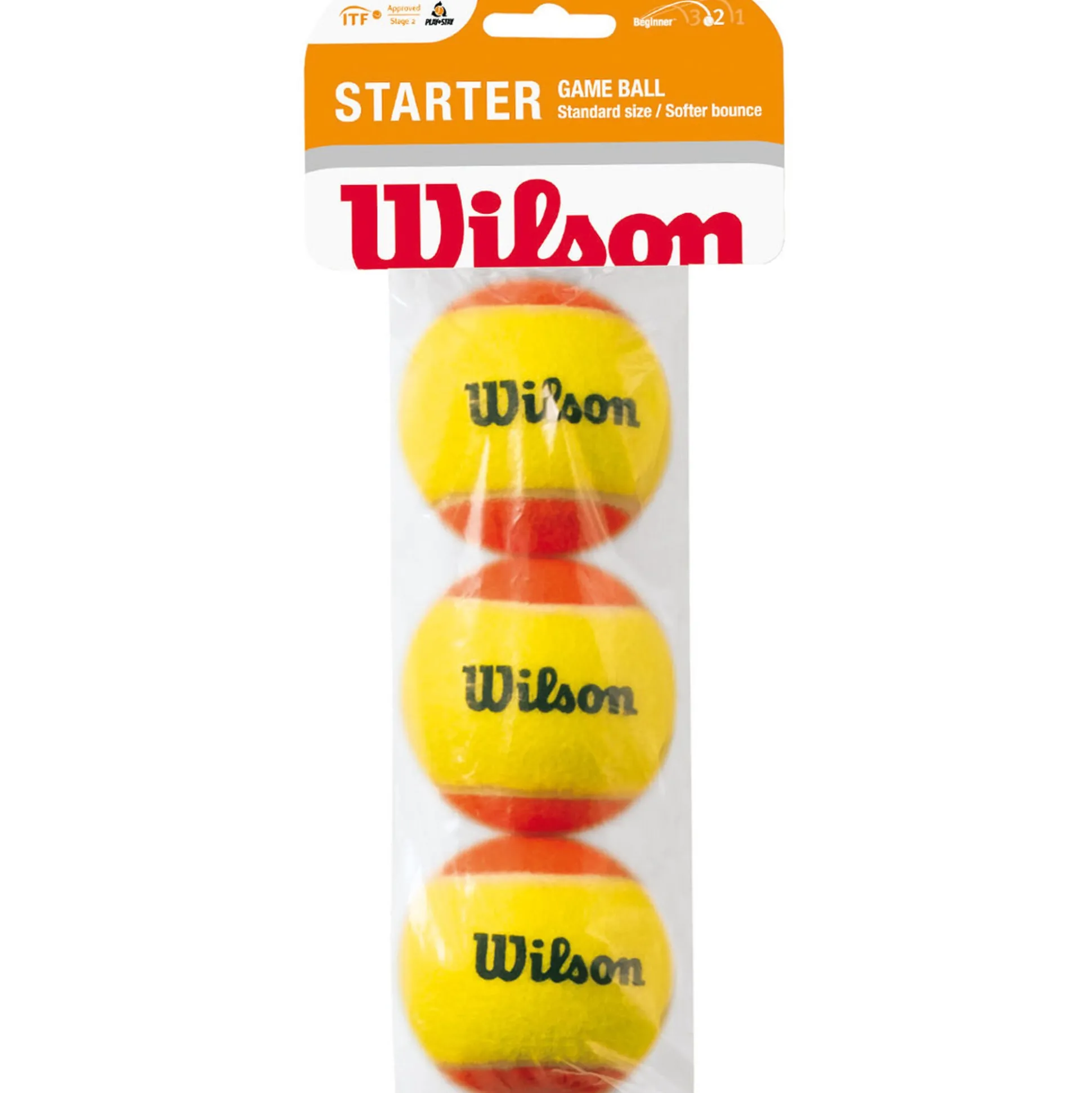 Outlet Starter Balls (Stage 2) 3 Pack Itf-Approved|Play & Stay