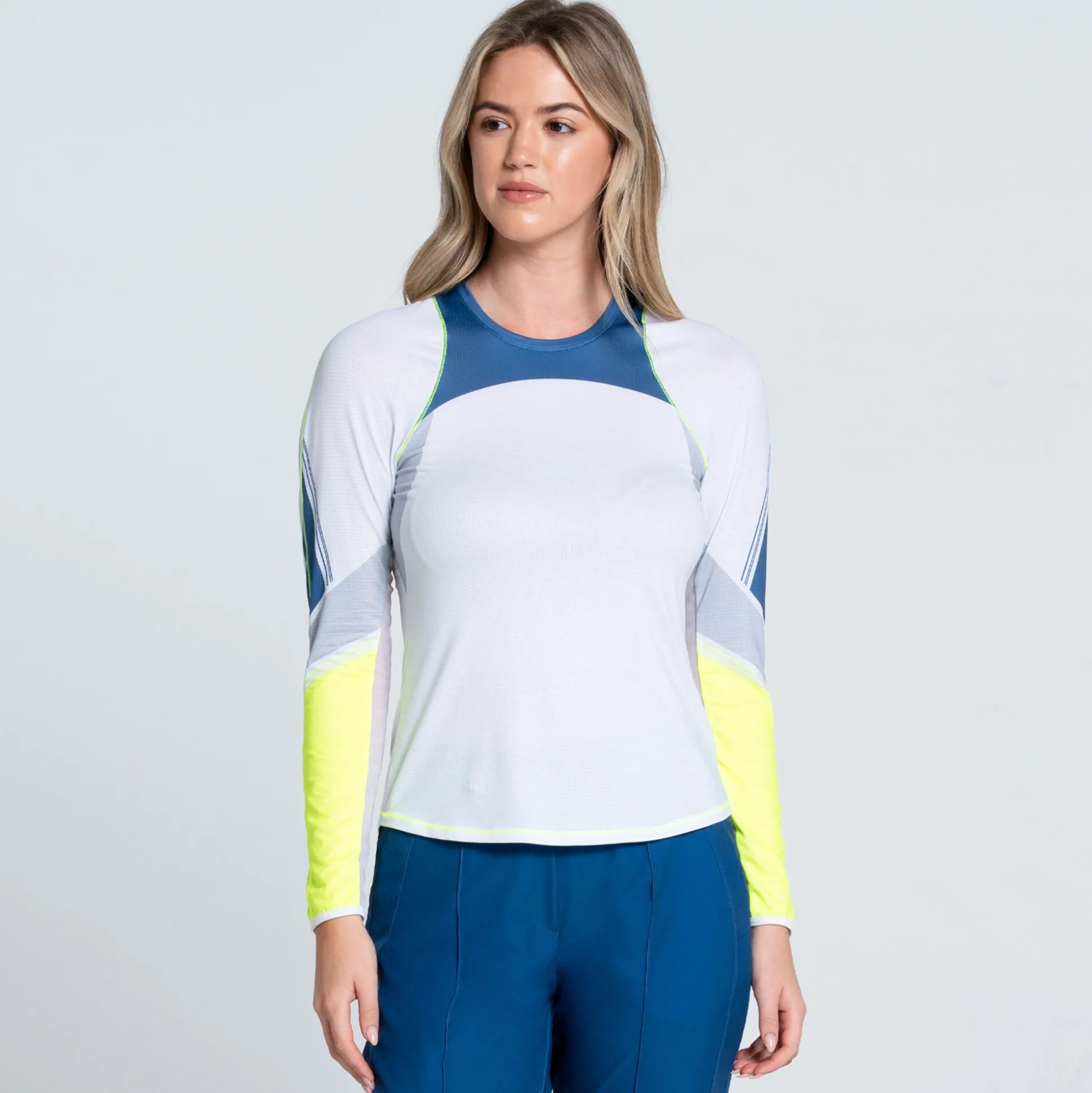 Cheap Steel Cut Long Sleeve Long Sleeve Women - White, Multicoloured Shirts