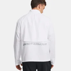 Outlet Storm Running Jacket Men - White, Grey Running Clothing