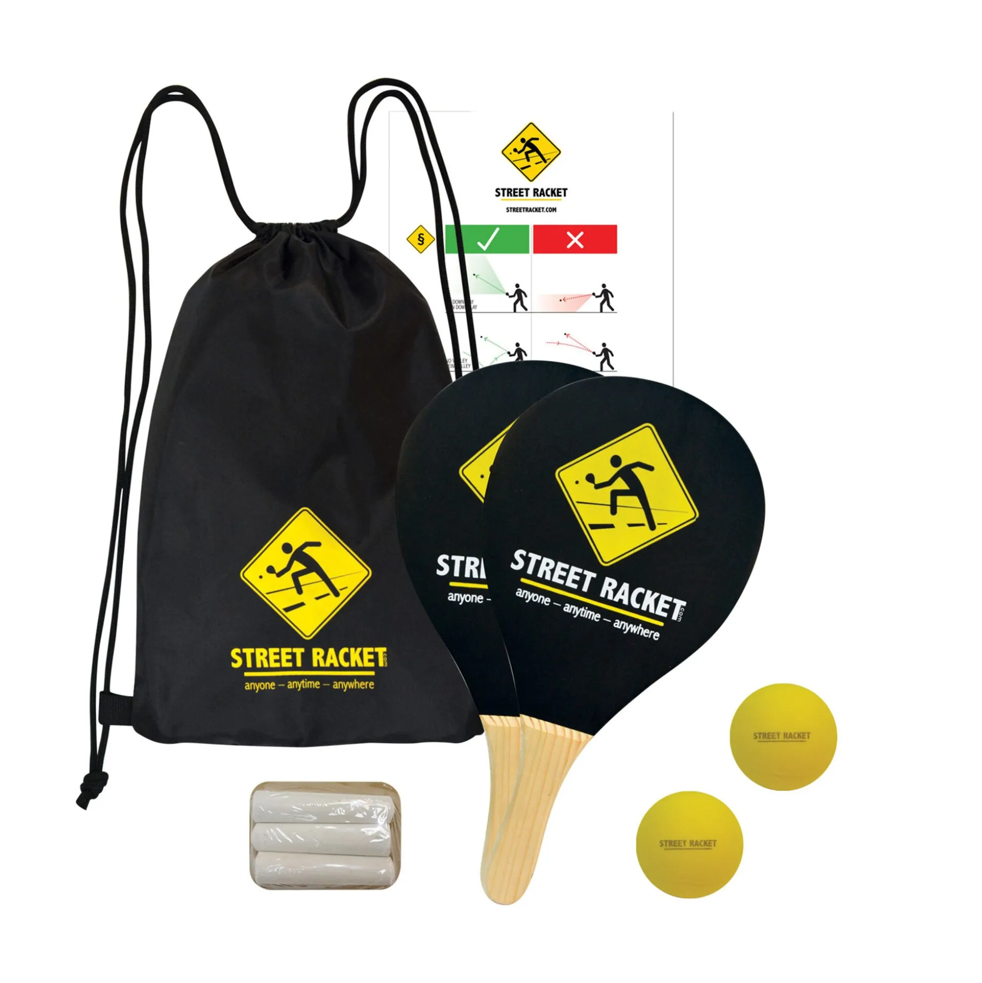 New Street Racket Set Miscellaneous - Multicoloured Court Equipment|Accessories